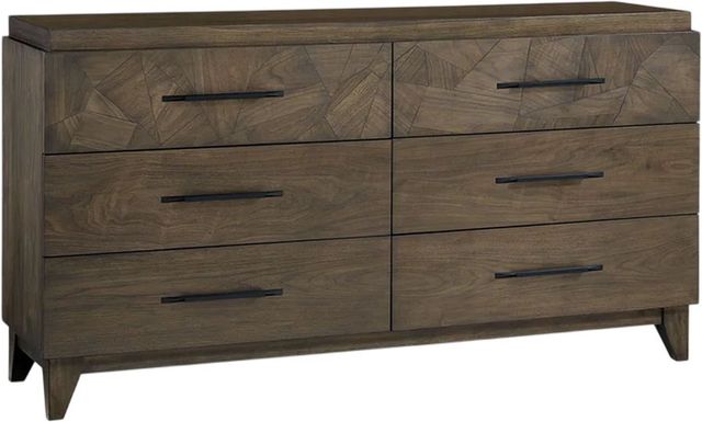 Modus Furniture Broderick Wild Oats Brown Dresser-0