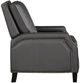 Homelegance® Berenson Gray Manual Push Back Recliner-4