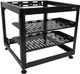Sanus® Component Series Black 10U Stackable Skeleton Rack-1