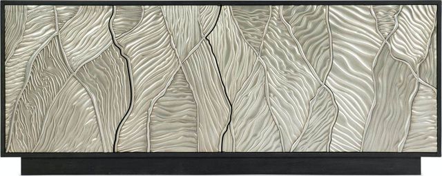Hooker® Furniture Melange Summit Gorge Black/Silver Entertainment Console-1
