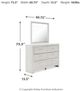 Signature Design by Ashley® Altyra White Dresser and Mirror-2