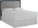 Signature Design by Ashley® Raechalla Black/Gray Queen Upholstered Panel Headboard-2