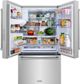 ZLINE 36" 28.9 Cu. Ft. Stainless Steel Freestanding French Door Refrigerator-4