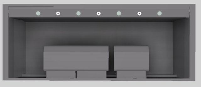 Vent-A-Hood® Designer Series 60" Gunsmoke Wall Mounted Range Hood-1