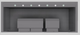 Vent-A-Hood® Designer Series 60" Gunsmoke Wall Mounted Range Hood-1
