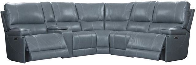 Parker House® Whitman 6-Piece Verona Azure Power Reclining Modular Sectional-1