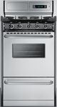 Summit® 20" Stainless Steel Freestanding Gas Range-2