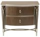 Michael Amini® Villa Cherie Chardonnay/Hazelnut Nightstand-2