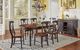 A-America® British Isles Antique Oak/Black Napoleon Dining Side Chair-1