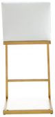 TOV Furniture Parma White Gold Steel Counter Stool-2