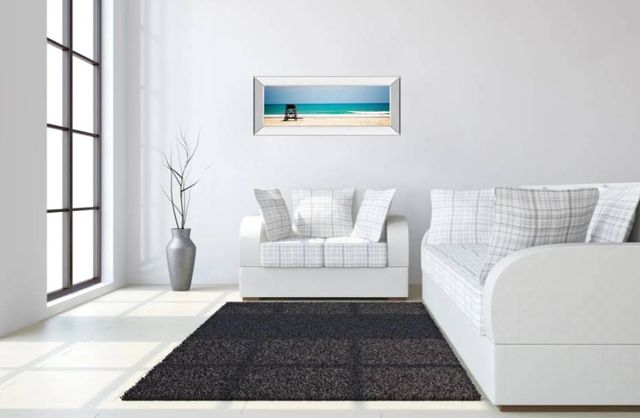 Classy Art Off Duty by Gail Peck Mirrored Frame Wall Art-3