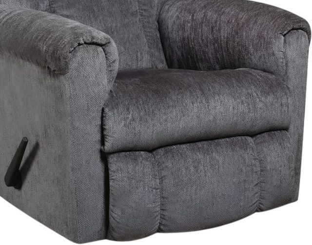 HomeStretch Norton Gray Manual Rocker Recliner-2