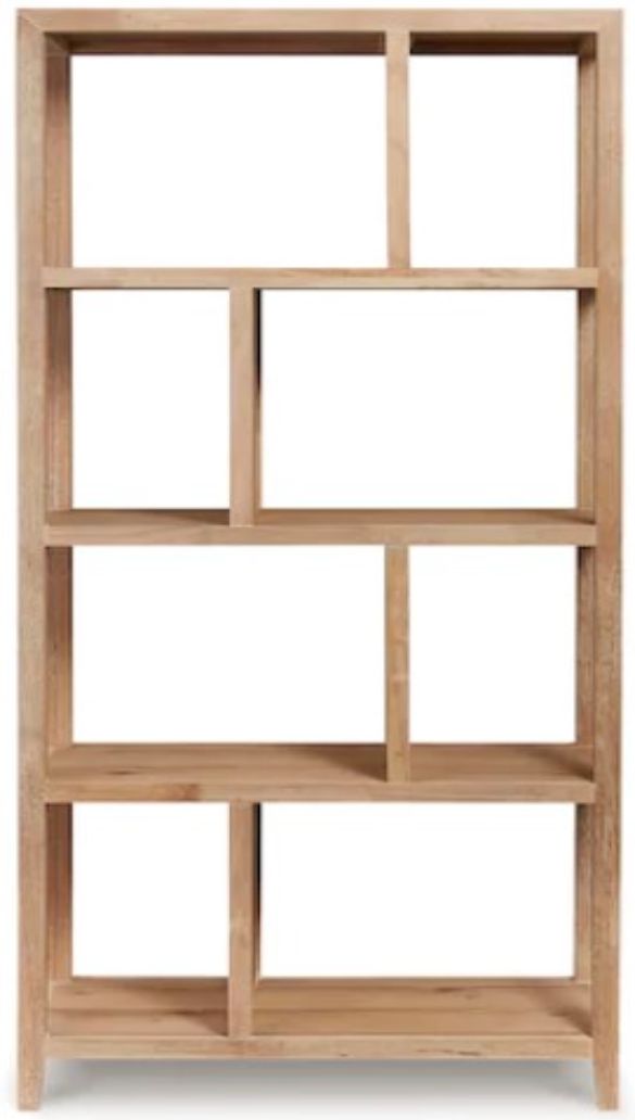Bassett® Furniture Highland Blonde Oak Etagere-1