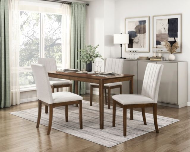 Homelegance® Maude Chestnut Dining Table-1