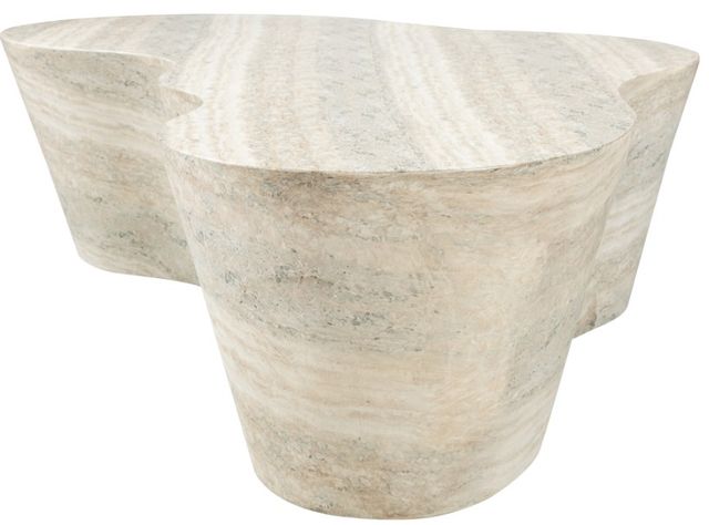 Meridian Furniture Monza Travertine Coffee Table-1