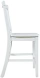 Jofran Inc. Eastern Tides Brushed White Counter Stool-2