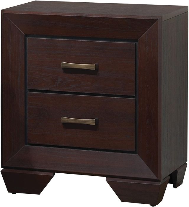 Coaster® Kauffman Dark Cocoa Nightstand-0