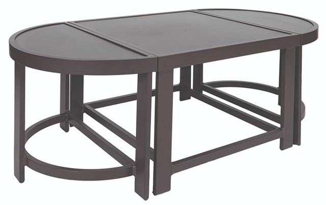 Lane Venture® Horizon  Brown Cocktail Table-0