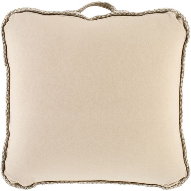 Surya Palmetto Beige 24"x24" Toss Pillow-2