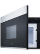 Summit® 1.3 Cu. Ft. Black with Stainless Steel Over the Range Microwave-3
