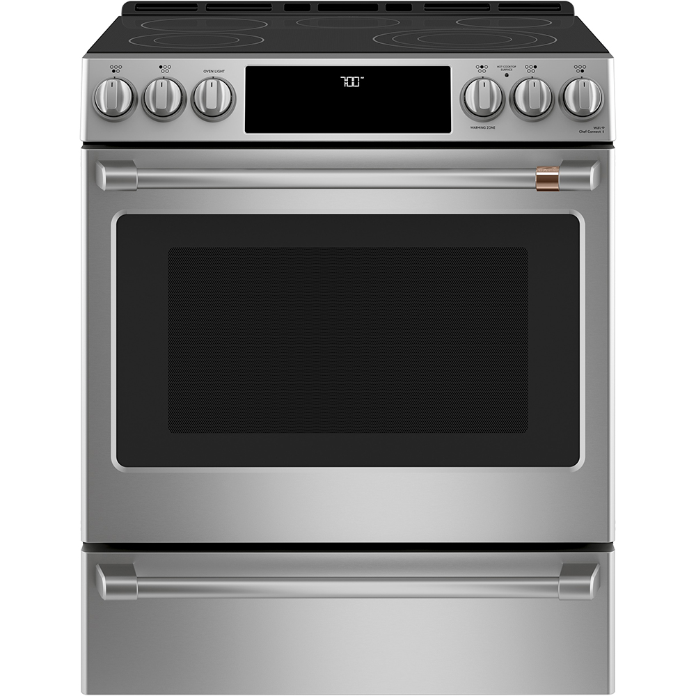 Cafe 30 Stainless Steel Slide In Electric Range