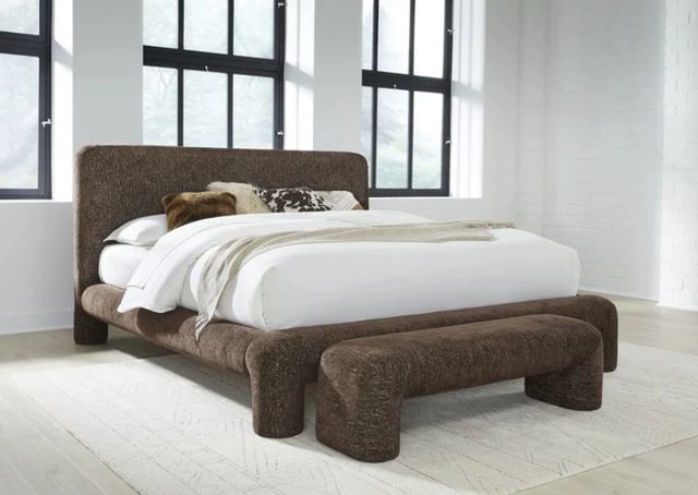 Modus Furniture Anansi Mocoa Mongoose Queen Platform Bed-1
