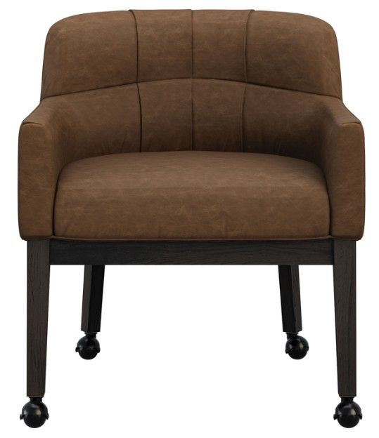 Mavin Customizable Walker Dining Arm Chair-2