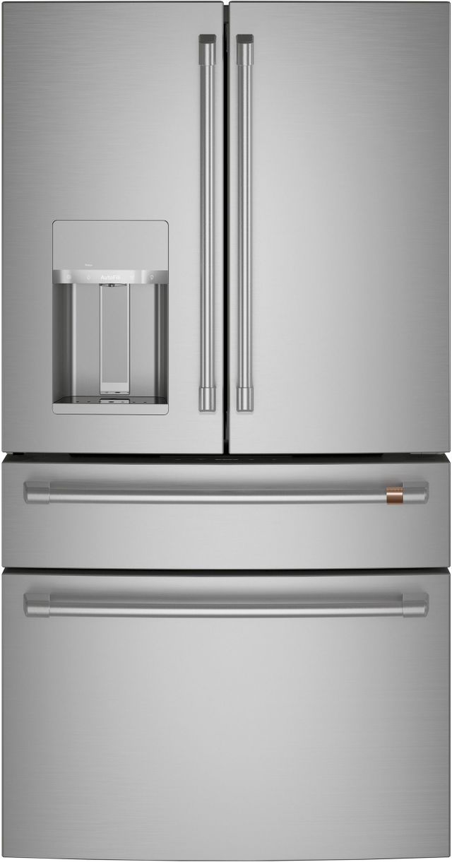 Café™ 36 in.  27.8 Cu. Ft. Stainless Steel 4-Door French Door Refrigerator-0