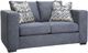 Decor-Rest® Furniture LTD Customizable 2900 Fabric Loveseat-0