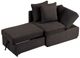 Furniture of America® Woburn Gray Convertible Chair-0