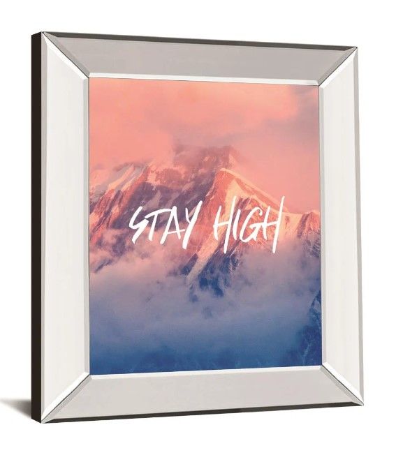 Classy Art Stay Higha Mountain Landscape by Nature Magick Wall Art-1