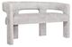 Jofran Inc. Urban Archive Gwen Gray Upholstered Bench-0