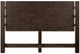 International Furniture Direct Atenas Dark Brown Eastern King Panel Bed-1