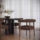 TOV Furniture Spara Chocolate Brown Dining Arm Chair-1