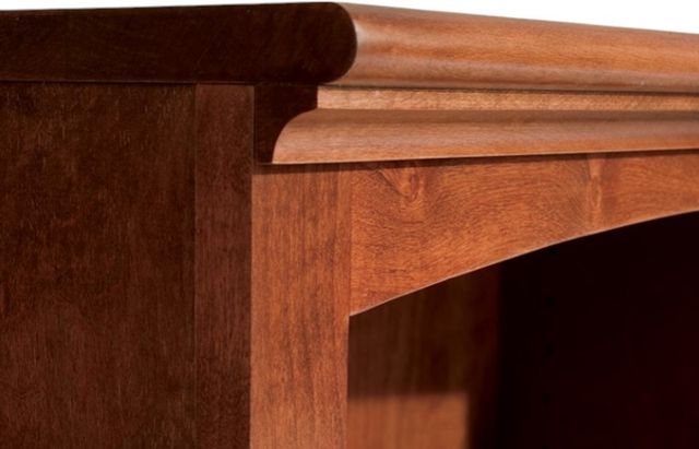 Whittier Wood® Furniture Customizable McKenzie 3-Shelf 30" Bookcase-2
