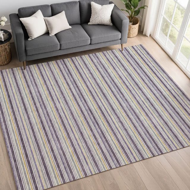 Dalyn™ Rug Company Soft Essentials SE2 Plum 5'x8' Area Rug-1