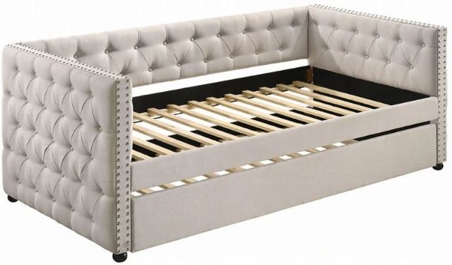 ACME Furniture Romona Beige Youth Twin Daybed with Trundle-0