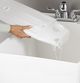 GE® White Front Load Washer & Electric Dryer Laundry Pair-3