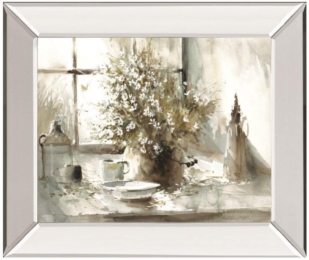 Classy Living George Bjorkland Daisy Still Life Wall Art-0