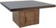 Sunny Designs™ Boise Square Tobacco Leaf Dining Table with Buckskin Storage Base-0
