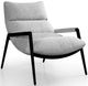VIG Furniture Modrest Homer Black/Gray Accent Chair-0