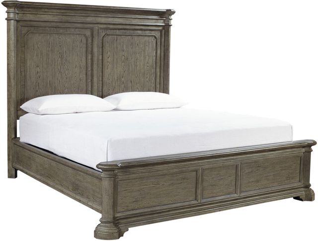 aspenhome® Hamilton Briarsmoke California King Panel Bed-0