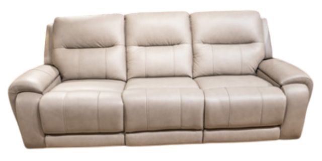 Signature Design by Ashley® Real Moments Ash Power Reclining Sofa with Audio Seating-0