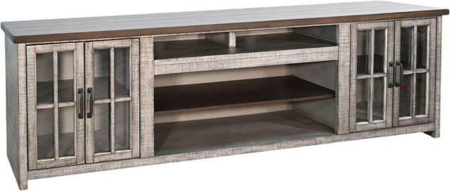 Sunny Designs™ Alpine Grey 98" Media Console-0