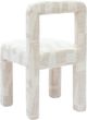 TOV Furniture Hazel Cream Patterned Jacquard Dining Chair-4