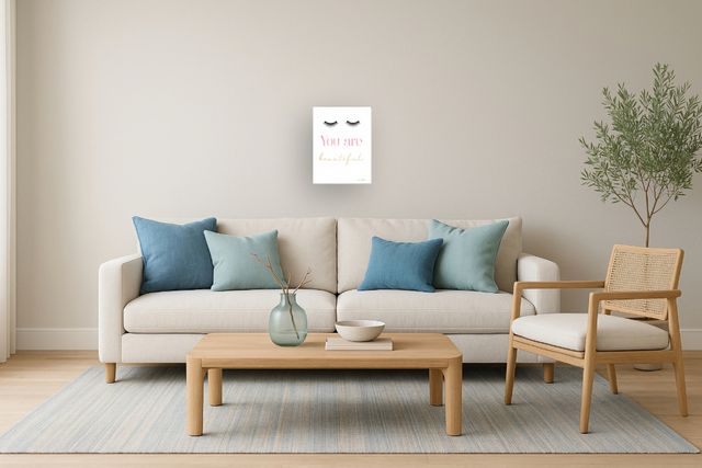 Classy Living Lash and Love Affirmation Art Wall Art-1
