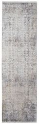 Feizy Cadiz Light Gray/Ivory 3'1" x 10' Rug Runner-0