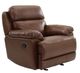 Cheers by Man Wah Pecan Glider Recliner-2