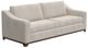 International Furniture Direct Natural Parota Gray 95" Sofa-0