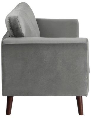 Mazin Furniture Tolley Gray Loveseat-2
